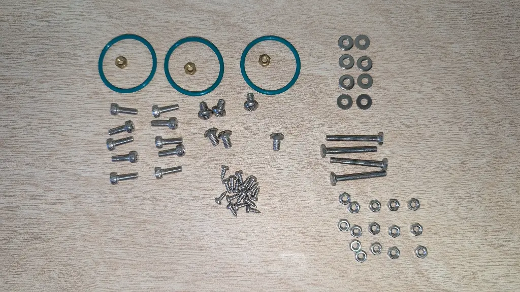 [OFM_KIT_MEC] OpenFlexure motorizado: kit de partes mecânicas
